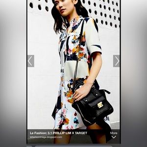 NWT 3.1 Phillip Lim Target floral dress